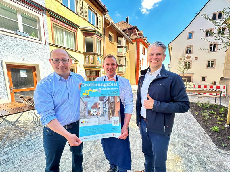 Einweihung Bruderschaftsgasse am 10. Mai
